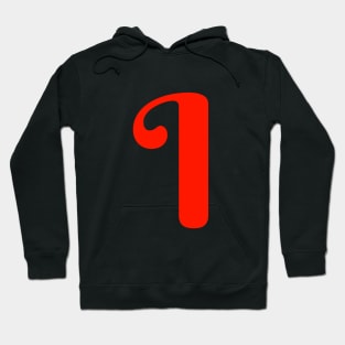 Letter I Letter Art Hoodie